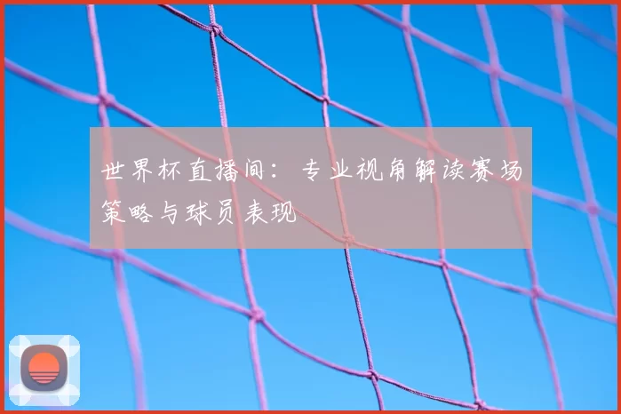 世界杯直播间：专业视角解读赛场策略与球员表现
