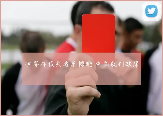 世界杯裁判名单揭晓 中国裁判缺席
