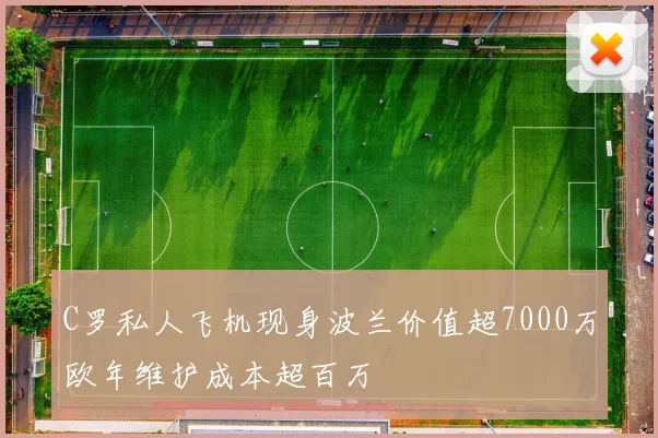 C罗私人飞机现身波兰价值超7000万欧年维护成本超百万